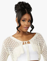 SENSATIONNEL LULU BUN WITH HD LACE PARTING UPDO UNIT 3