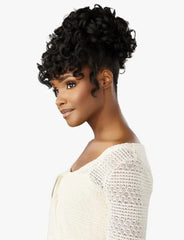 SENSATIONNEL LULU BUN WITH HD LACE PARTING UPDO UNIT 7