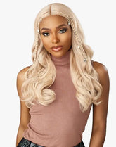 SENSATIONNEL SHEAR MUSE GOLD KRUSH GLUELESS WIG VELISHA