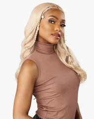 SENSATIONNEL SHEAR MUSE GOLD KRUSH GLUELESS WIG VELISHA