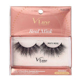 KISS V-LUXE REAL MINK MISTY ROSE - VLEC09