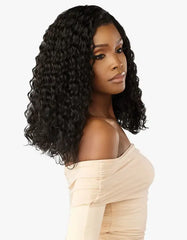 Sensationnel 13X5 HD Lace Frontal Wig Crowned Edge - Water Deep 16"