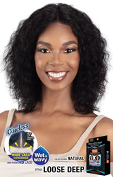 Model Model 100% Human Hair HD Lace Wig Dream Weaver - Wet & Wavy Loose Deep