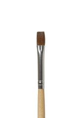 Gold Finger Flat Acrylic Brush #6