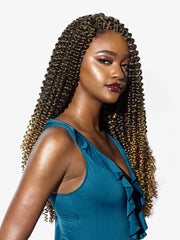 SENSATIONNEL CROCHET BRAID 3X RUWA WATER WAVE 18"