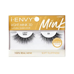 I ENVY LIGHT MINK 3D NATURAL GLAM LOOK LMIN01