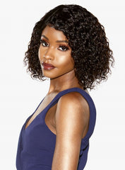 SENSATIONNEL VIRGIN HUMAN HAIR 12A WET & WAVY HD LACE WIG DEEP 12