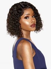 SENSATIONNEL VIRGIN HUMAN HAIR 12A WET & WAVY HD LACE WIG DEEP 12