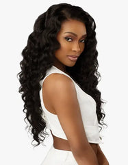 SENSATIONNEL 100% VIRGIN HUMAN HAIR 13A 13X4 HD LACE FRONTAL WIG LOOSE WAVE