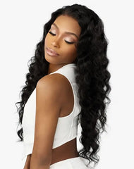 SENSATIONNEL 100% VIRGIN HUMAN HAIR 13A 13X4 HD LACE FRONTAL WIG LOOSE WAVE