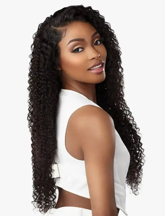 SENSATIONNEL 100% VIRGIN HUMAN HAIR 13A 13X4 HD LACE FRONTAL WIG BOHEMIAN