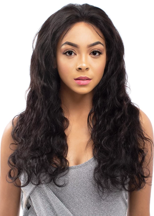 VELLA VELLA 100% NATURAL HUMAN HAIR 360 BLEACHED KNOT 13X4 LACE WIG BODY WAVE 26"