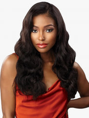 SENSATIONNEL 100% VIRGIN HUMAN HAIR 15A 13X4 FRONTAL HD LACE WIG BODY WAVE 24