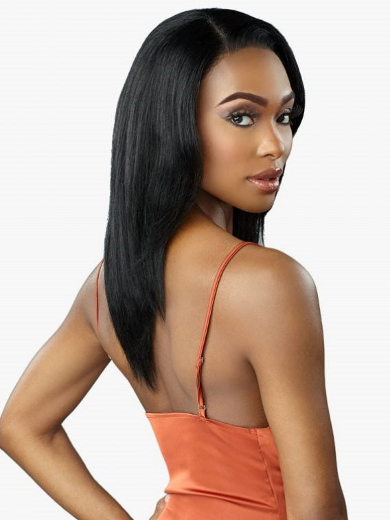 SENSATIONNEL 100% VIRGIN HUMAN HAIR 15A 13X4 FRONTAL HD LACE WIG STRAIGHT 18"