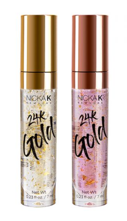 NICKA K NEW YORK 24K GOLD LIP GLOSS