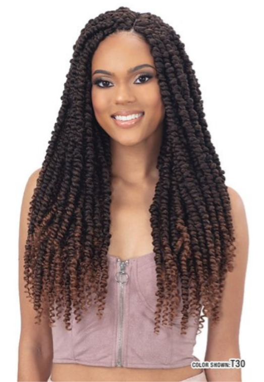 MAYDE BEAUTY CROCHET BRAID 3X PASSION POP 18