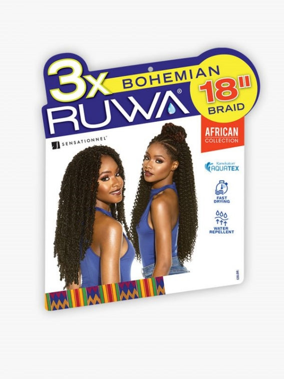 SENSATIONNEL SYNTHETIC BRAID 3X RUWA BOHEMIAN 18"