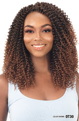 FREETRESS SYNTHETIC CROCHET BRAID 3X URBAN TWIRL CURL 10"