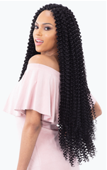 MAYDE BEAUTY SYNTHETIC CROCHET BRAID 3X WATER CURL 20"