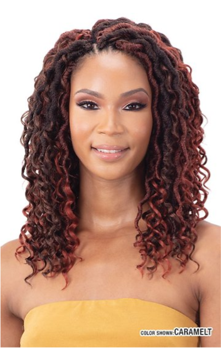 MAYDE CROCHET BRAID 3X WATERFALL LOCS 12"