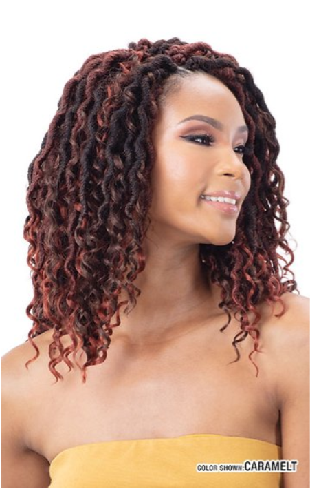 MAYDE CROCHET BRAID 3X WATERFALL LOCS 12"