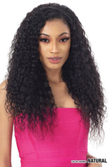 SHAKE N GO NAKED NATURE 100% HUMAN HAIR WET & WAVY HD 4X4 LACE CLOSURE DEEP WAVE 12"