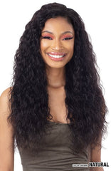 SHAKE N GO NAKED NATURE 100% HUMAN HAIR WET & WAVY HD 4X4 LACE CLOSURE LOOSE DEEP 12"