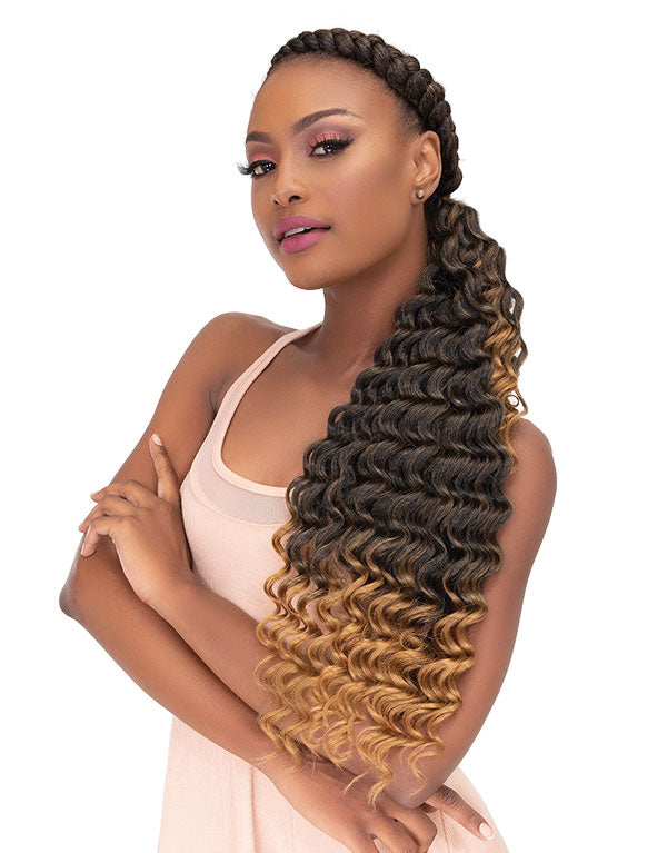 JANET COLLECTION PRE-STRETCHED BRAIDING HAIR 5X EZ TEX OCEAN WAVE 24"