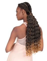 JANET COLLECTION PRE-STRETCHED BRAIDING HAIR 5X EZ TEX OCEAN WAVE 24"