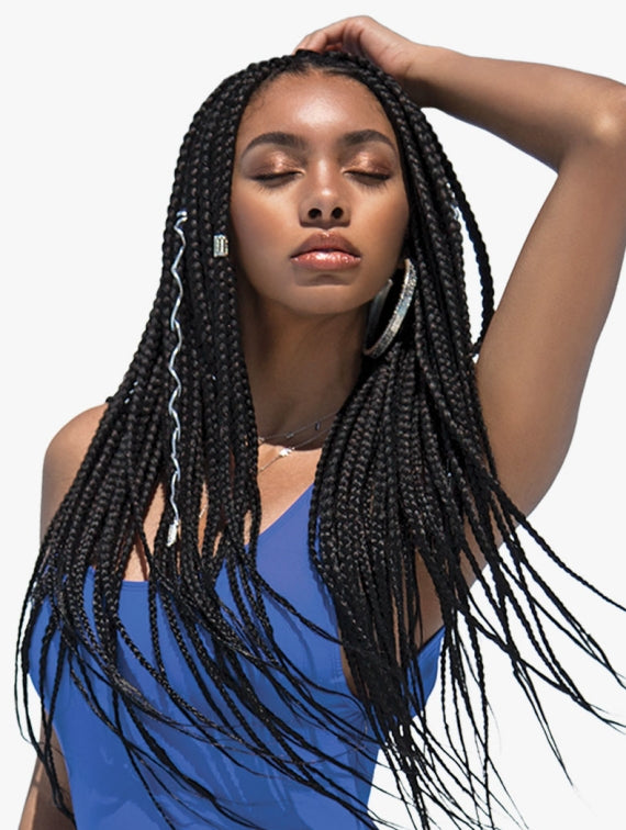 SENSATIONNEL AFRICAN COLLECTION 6X RUWA PRE-STRETCHED BRAID 24"