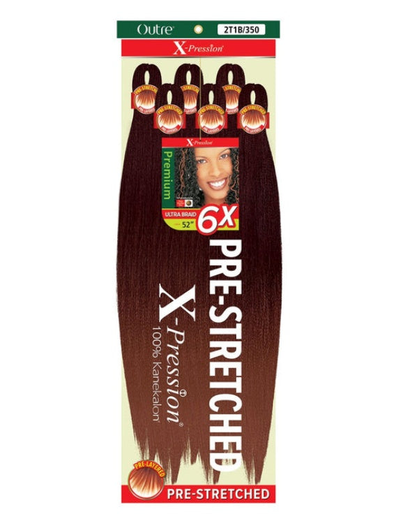 OUTRE X-PRESSION PRE-STRETCHED ULTRA BRAID 6X 52"