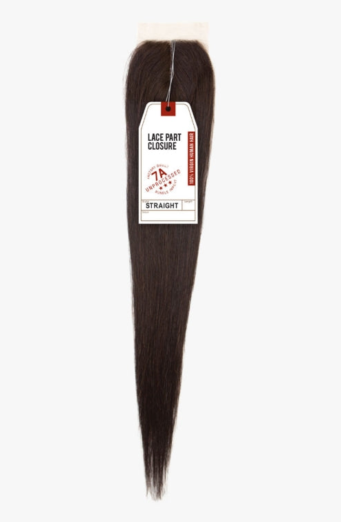 SENSATIONNEL BARE & NATURAL 7A STRAIGHT LACE PART CLOSURE