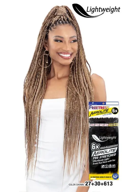 FREETRESS BRAID 6X AEROLITE BRAID 52"