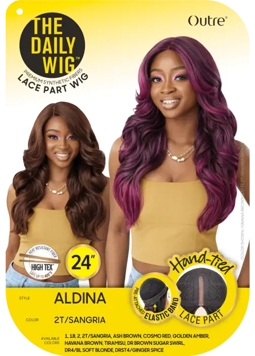 OUTRE THE DAILY WIG LACE PART WIG ALDINA