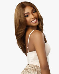 SENSATIONNEL SYNTHETIC GLAMZY HD LACE PARTING WIG ALONDRA