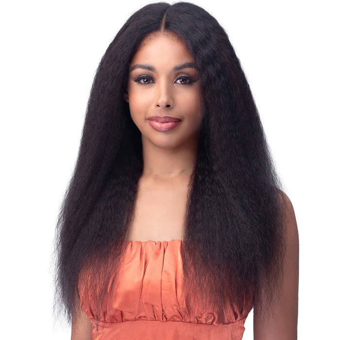 BOBBI BOSS 100% UNPROCESSED HUMAN HAIR HD LACE FRONT WIG MHLF581 ANGE 24