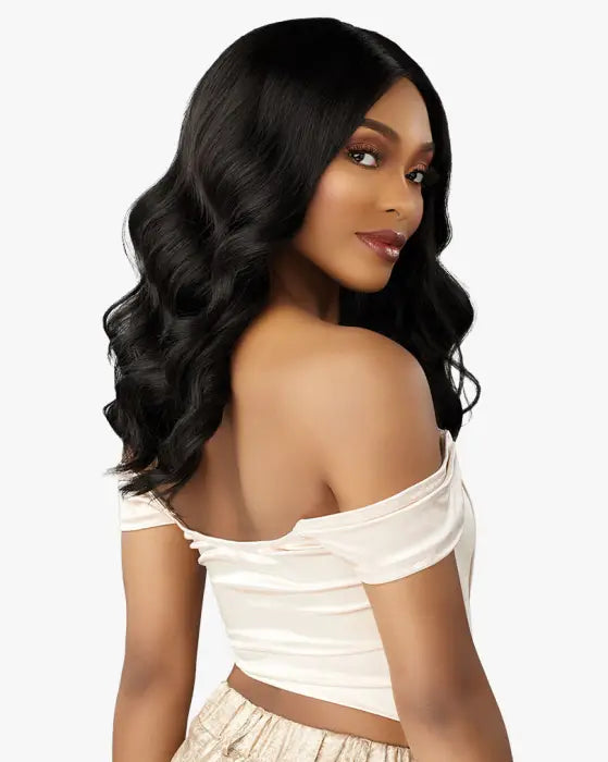 SENSATIONNEL SYNTHETIC GLAMZY HD LACE PARTING WIG ARIA