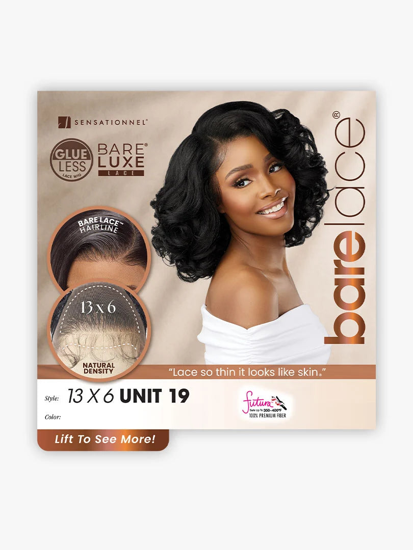 SENSATIONNEL GLUELESS BARE LACE HD LACE FRONTAL WIG 13X6 UNIT 19