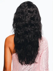 Vivica A Fox 100 % Unprocessed Virgin Remi Hair HD 13x5 Lace Frontal Wig Black Rose - Body Wave 24"