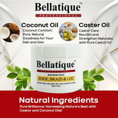 BELLATIQUE MAXIMUM HOLD EDGE GEL 4oz-8.8oz