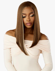 Sensationnel 13X5 HD Lace Frontal Wig Crowned Edge -  Blunt Lob 15"