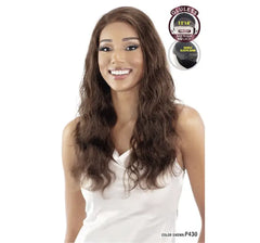 MAYDE BEAUTY TESSA 100% VIRGIN REMY HUMAN HAIR PRE-CUT FRONTAL WIG BODY 24"