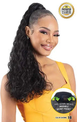 Shake n go Organique Secret Pocket Pony Pro - Breezy wave 24"