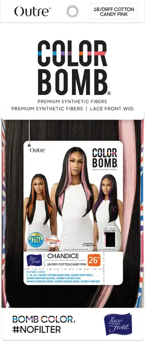 OUTRE COLOR BOMB HD LACE FRONT WIG CHANDICE