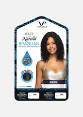 VIVICA A FOX 100% BRAZILIAN NATURAL REMI HUMAN HAIR WET & WAVY LACE PART WIG COOL
