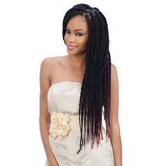 Freetress Equal Synthetic Braid Double Strand Style Cuban Twist Braid 16"