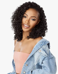 Sensationnel Synthetic Textured Clip-Ins Extension Curls Kinks N Co - Curl Crusher 10"