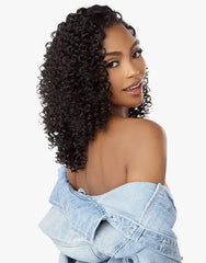 Sensationnel Synthetic Textured Clip-Ins Extension Curls Kinks N Co - Curl Crusher 10"