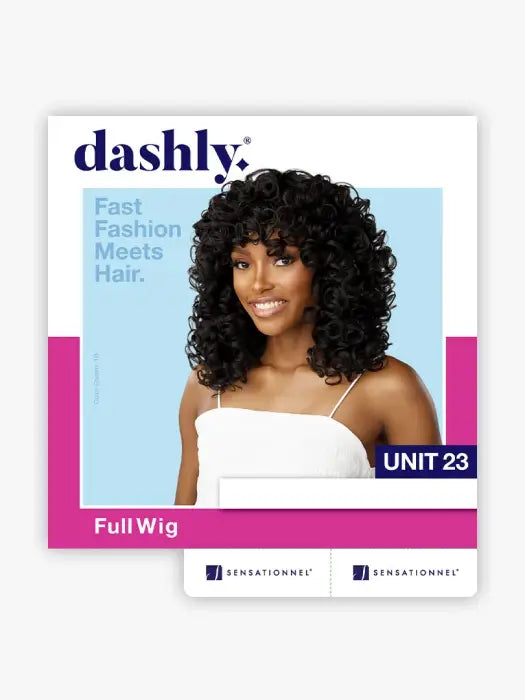 SENSATIONNEL SYNTHETIC DASHLY FULL WIG UNIT 23