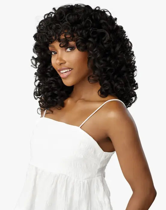 SENSATIONNEL SYNTHETIC DASHLY FULL WIG UNIT 23